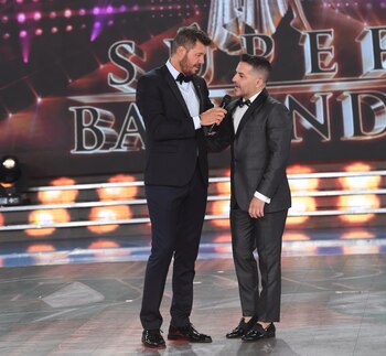 Marcelo Tinelli y Ángel de