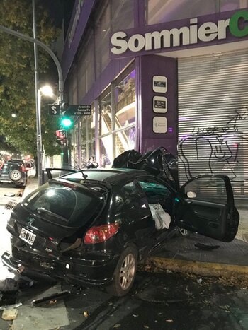 El conductor del vehículo, que