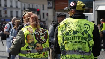 Los chalecos amarillos piden la