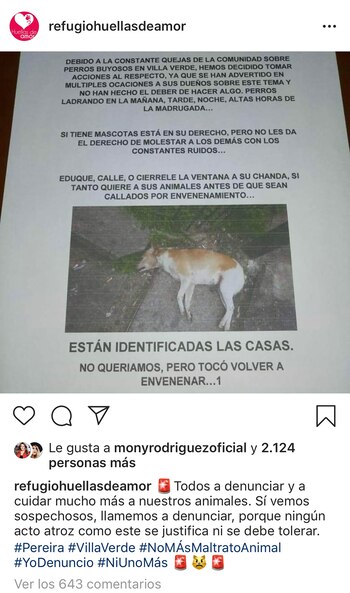 Este es el panfleto que