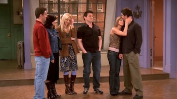Rachel, Ross, Chandler, Phoebe y