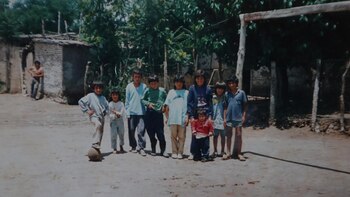 En el primer potrero que