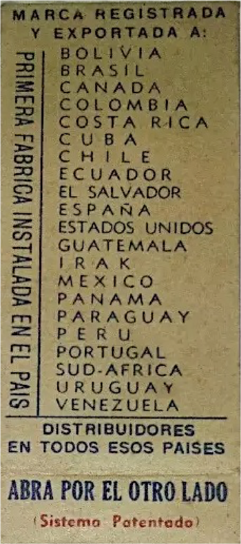 Legión Extranjera exportaba a 21 países