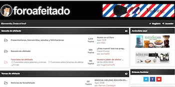 En la actualidad hay diversos foros en internet donde se dan consejos sobre cómo afeitarse