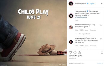 La imagen de inmediato ha