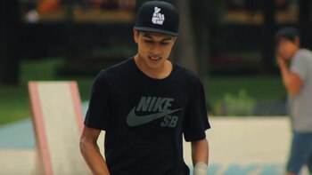 Radica en Naucalpan, Estado de México, pero practica cerca del metro Pino Suárez en CDMX (Foto: Twitter)