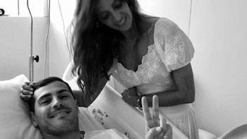 Carbonero estuvo con Casillas en