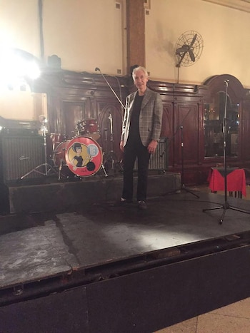 Charlie Watts, baterista de los Rolling Stones, pasó por La Ideal en 2016, poco antes de su cierre