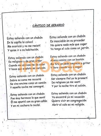 La letra de la canción