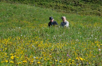 Michael Caine y Harvey Keitel