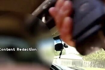 Al momento de disparar Terry