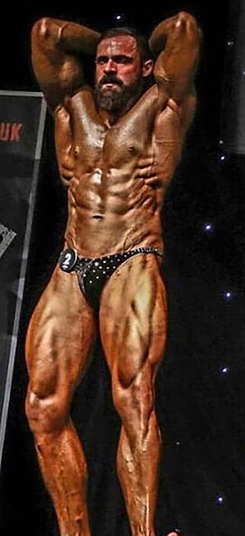 El culturista comenzó a competir