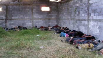 Los cuerpos de los migrantes