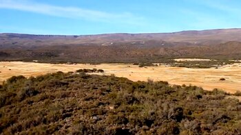 La meseta Lago Buenos Aires,