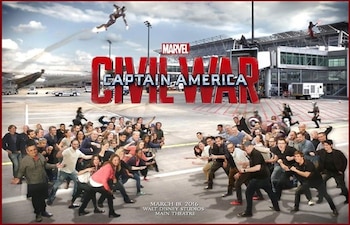 El actor argentino se destacó en el equipo de producción de “Captain America: civil War”