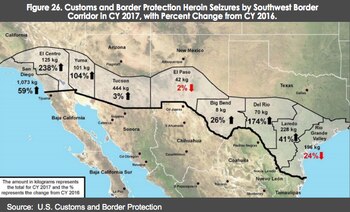 Ingreso de heroína de México
