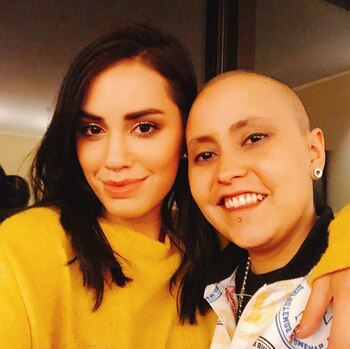 Lali Espósito y su prima