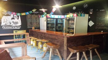 Es el lugar para tomar