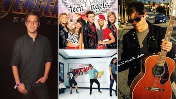 En “Casi Ángeles”, Gastón Dalmau interpretó a Rama e integró la banda Teen Angels