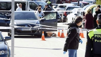 Rojas fue asesinado después de dejar a su hijo de 9 años en British Council School, donde estudiaba (Foto ABC)
