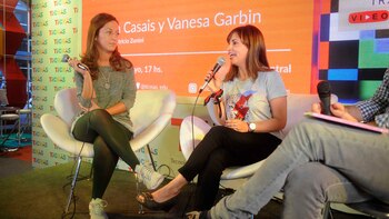 Las profesoras Noelia Casais y