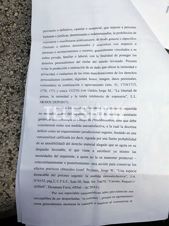 El bozal legal que la