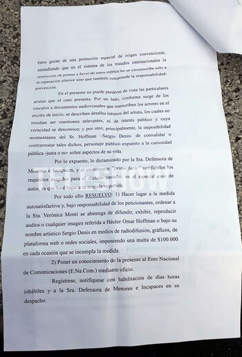 El bozal legal que la