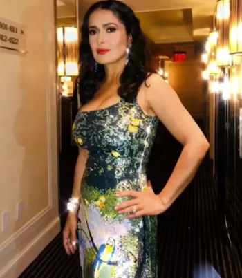 Salma y su vestuario para