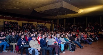 El público respondió al festival de cine de manera masiva