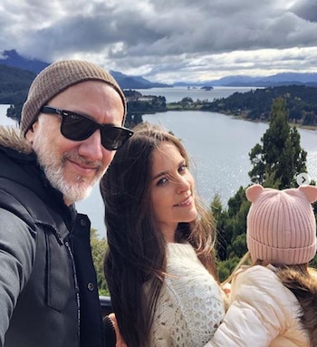 Las vacaciones familiares de Andy Kusnetzoff en Bariloche (Fotos: Instagram)