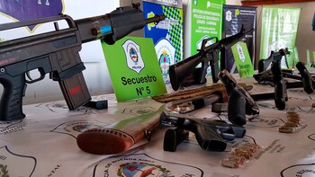 El arsenal también incluía un