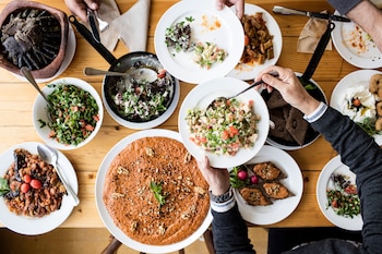 Una comida para compartir en