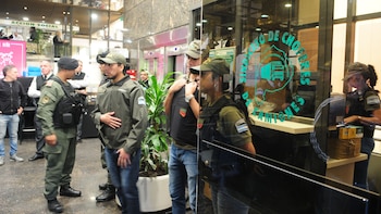 El operativo comenzó pasadas las