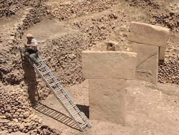 Jens Notroff en Göbekli Tepe