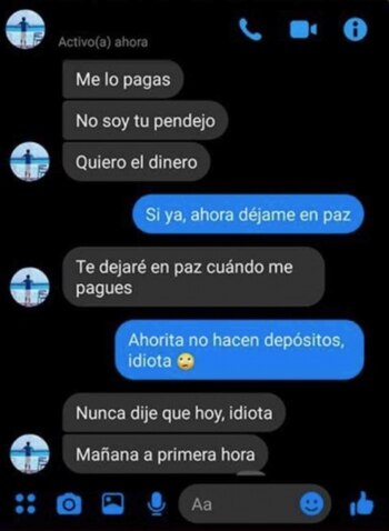 La conversación (Foto: Especial)