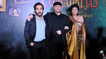 Nicolás Francella, Juan José Campanella y Graciela Borges