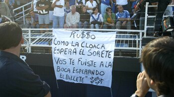 Una de las banderas con