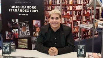 Julio Fernández Froy en la Feria del Libro