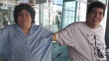 Julio Fernández Froy antes y después de su lucha contra la obesidad