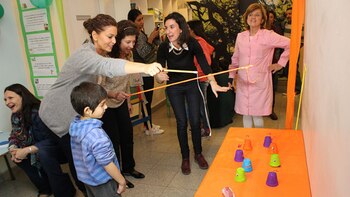 La conductora de TV Karina