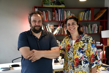 Luciana Lulu Kirschenbaum y Manuel