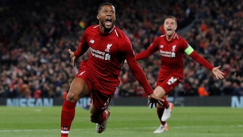 Georginio Wijnaldum ingresó en el