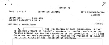 La CIA advirtió sobre la escasa