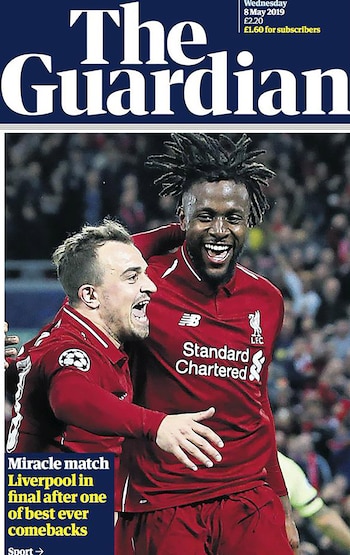 The Guardian, Inglaterra