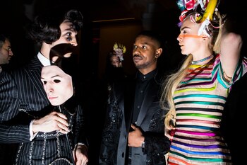 Ezra Miller, Michael B. Jordan