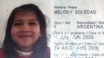 La nena fue vista por