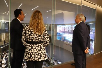 Omar Fayad inaugura el C5-I