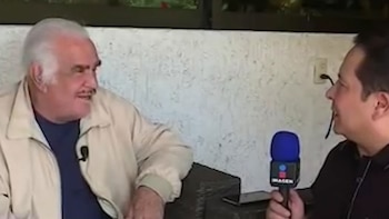 Vicente Fernández habló con el