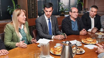 De la reunión que encabezaron