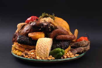 El plato tradicional o de